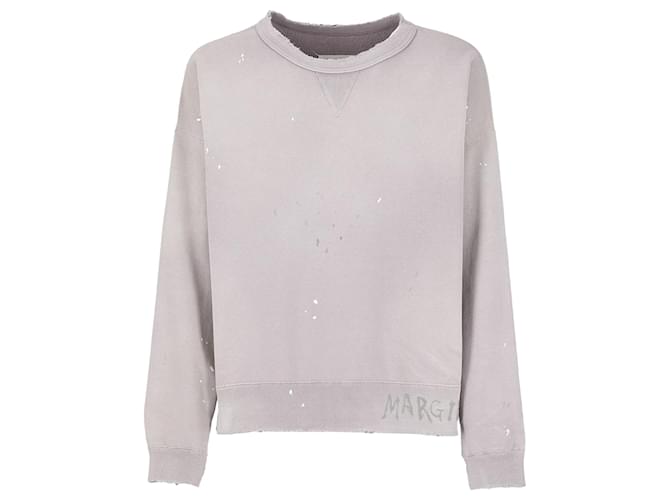 Maison Martin Margiela Felpa in cotone Maison Margiela Porpora