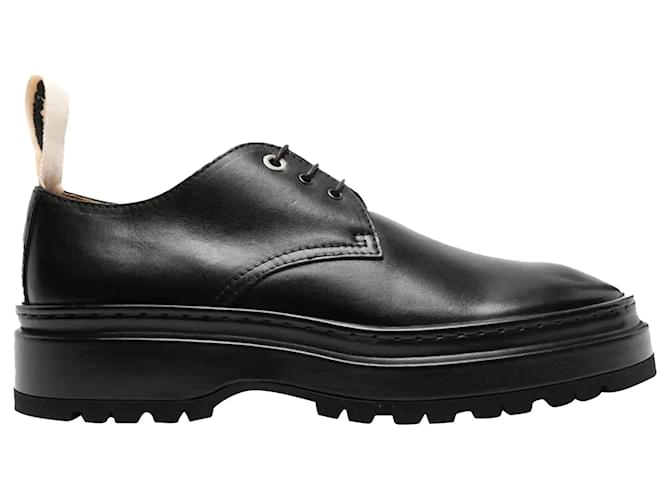 Derby in pelle Pavan di Jacquemus Nero