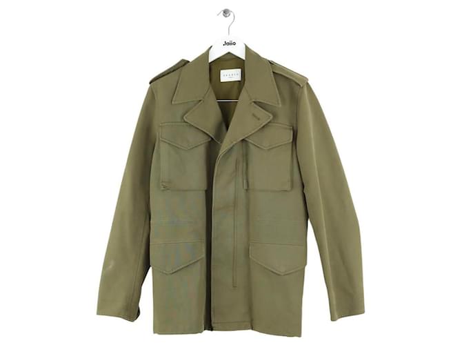 Sandro Giacca in cotone khaki Cachi