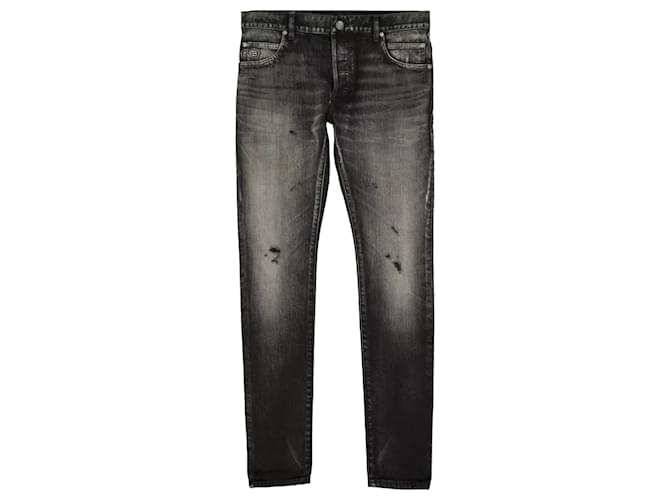 Jeans strappati Balmain Nero