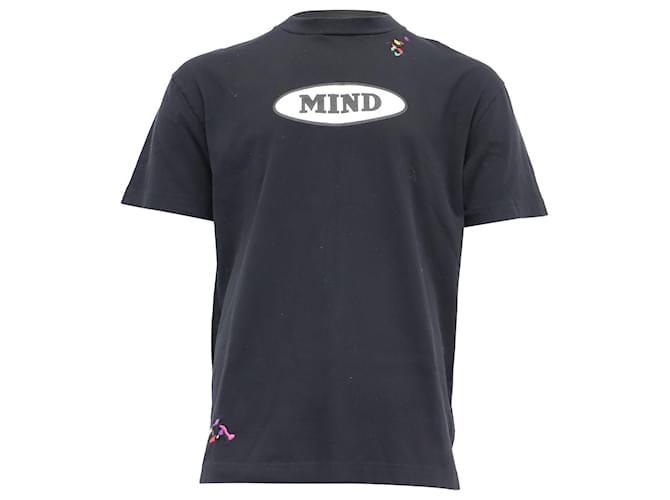 T-shirt stampata Mind Palm Angels X Missoni in cotone nero