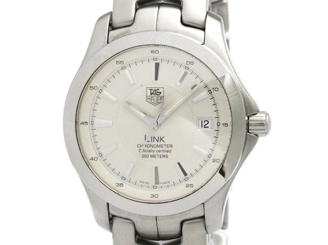 TAG HEUER Link Cronometro Acciaio Automatico Orologio da Uomo WJF5111