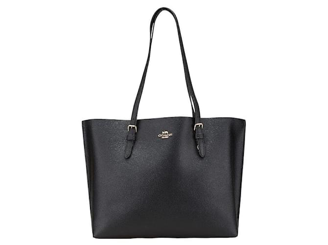 Borsa Tote in Pelle Coach Molly Nero