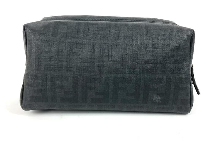 Pochette Logo Zucca Fendi Nero