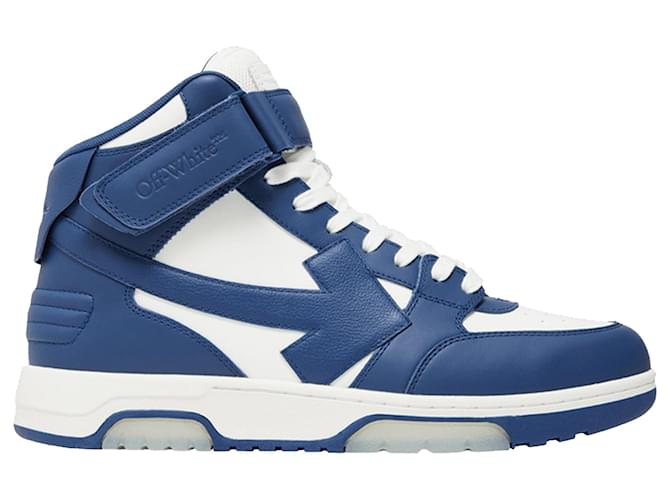 Sneakers Off White Out Of Office Mid Top Blu