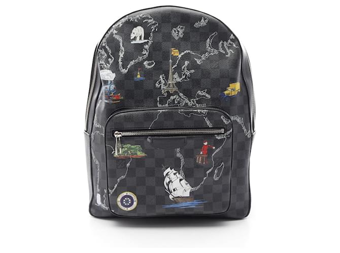 Zaino Josh Louis Vuitton Nero Multicolore