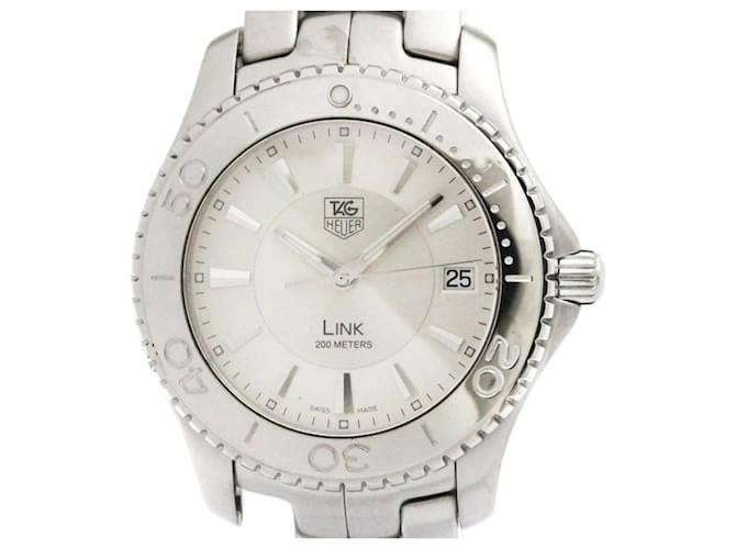 Orologio sportivo da uomo Tag Heuer Link Quartz in acciaio inossidabile WJ1111