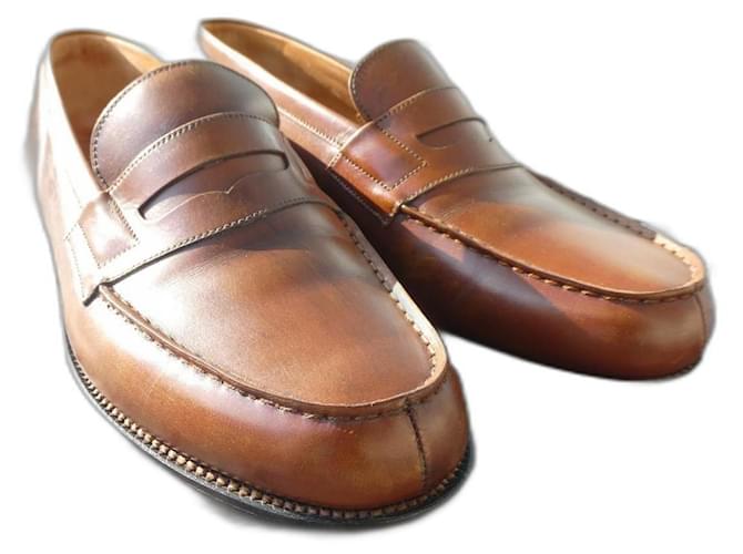Mocassino JM Weston 8/5F 43 Grande Marrone chiaro