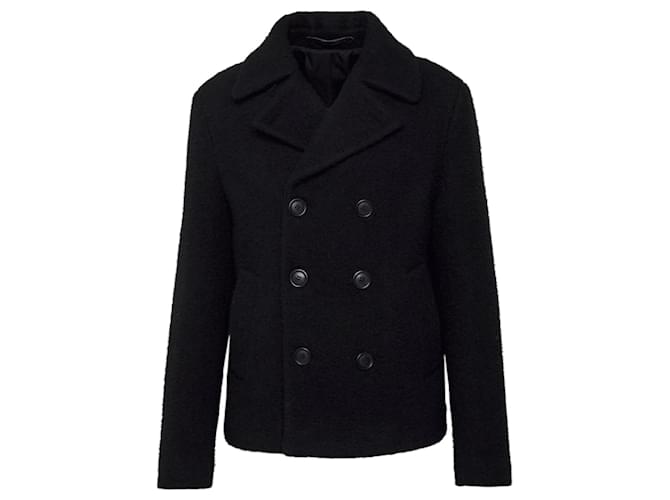 All Saints, nuovo blazer da uomo Nero