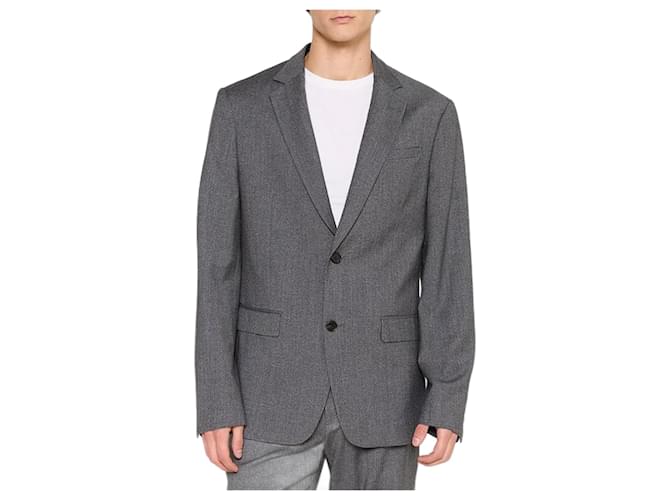 Blazer All Saints per uomo nuovo Grigio