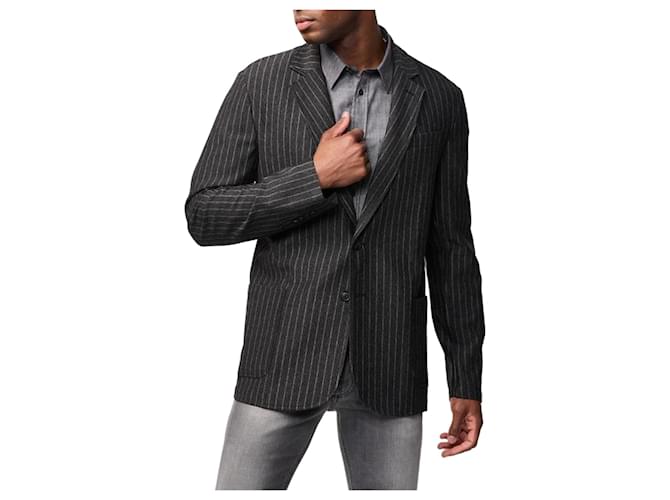 Blazer slim fit da uomo Trussardi Jeans Grigio
