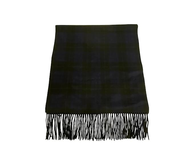 Stola in cashmere blu navy Hermès