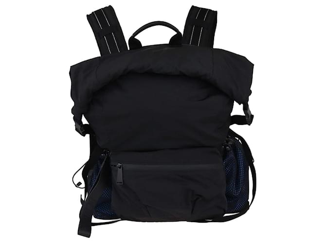 Zaino in carta touch nero/blu Bottega Veneta