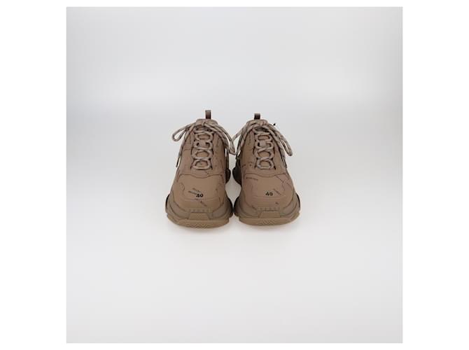 Sneakers Triple S Marroni Balenciaga Marrone