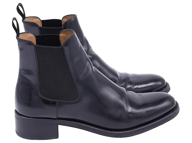 Stivaletti Chelsea Church's in pelle nera Nero