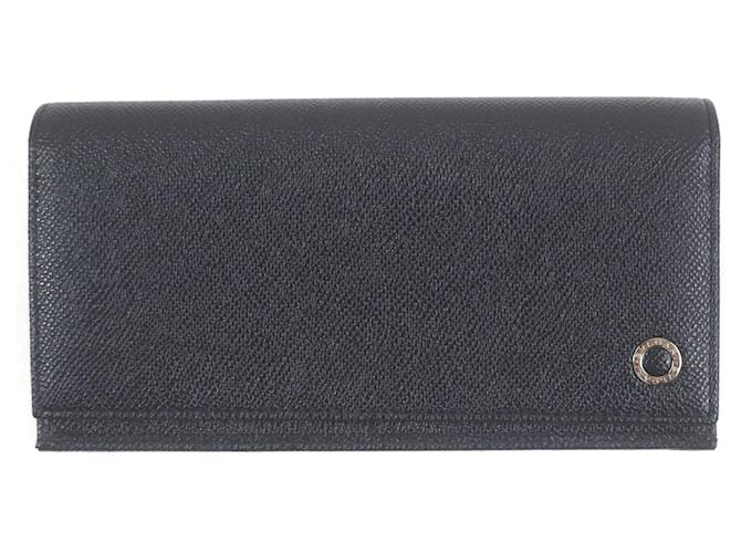 Bulgari Portafoglio Lungo BVLGARI BVLGARI in Pelle Nero