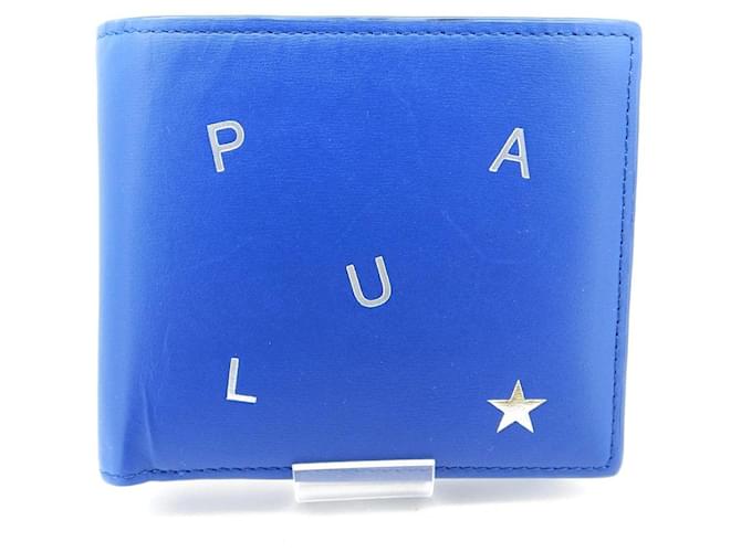 Portafoglio in pelle bifold Paul Smith Blu