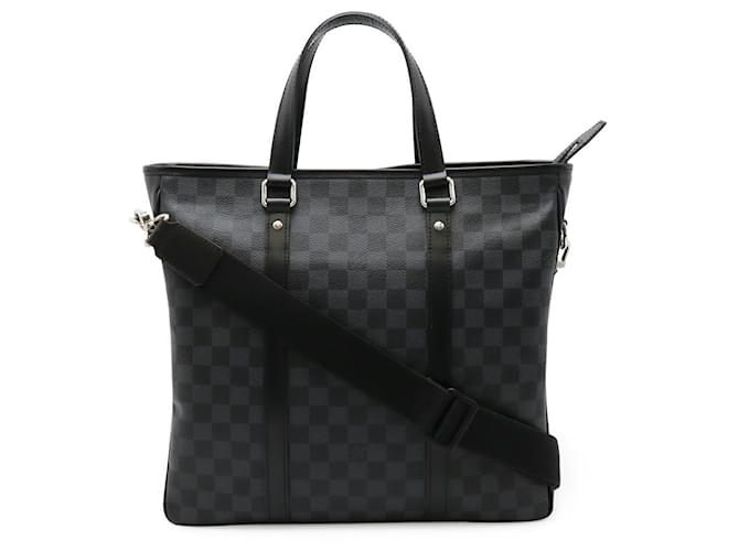 Borsa 2 in 1 Tadao Damier Graphite di Louis Vuitton Nero