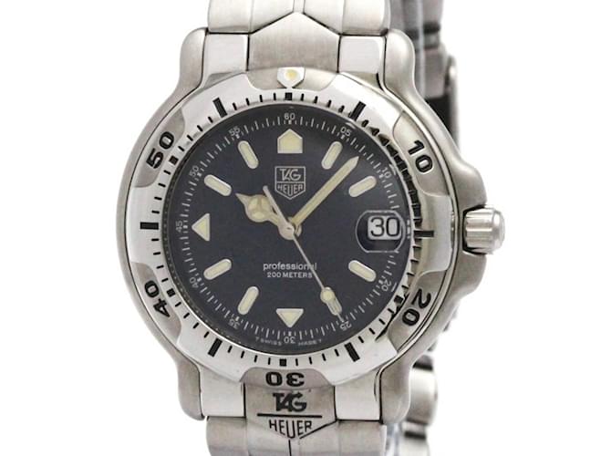 Orologio sportivo da uomo Tag Heuer 6000 Series Quartz in acciaio inossidabile WH1215