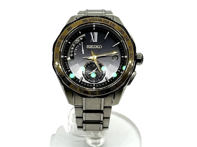 Orologio al quarzo solare Seiko 8B54-OBGO/SAGA186 Brightz