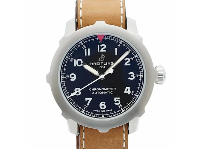 Orologio da uomo Breitling Aviator AB2040 quadrante nero