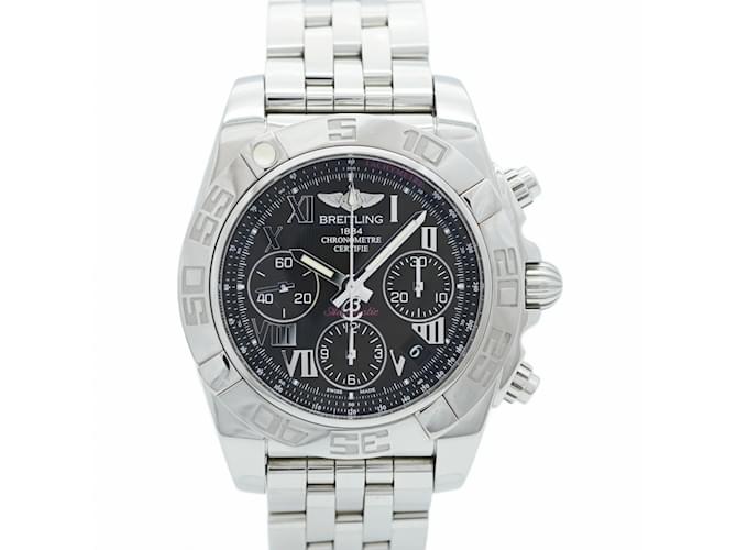 Orologio da uomo Breitling Chronomat 41 AB0140 con quadrante nero