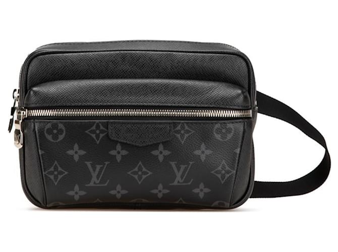 Borsa a cintura Louis Vuitton Monogram Eclipse Taiga Rama Nero