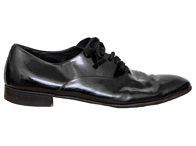 Scarpe in pelle Yves Saint Laurent Nero