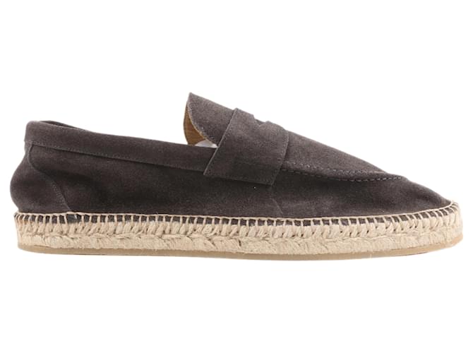 Autre Marque Espadrillas in suede ELEVENTY marroni, Taglia 44 EU Marrone