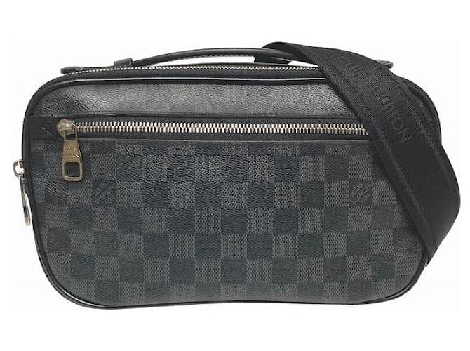 Borsa 2 in 1 Ambler Damier Graphite di Louis Vuitton Nero