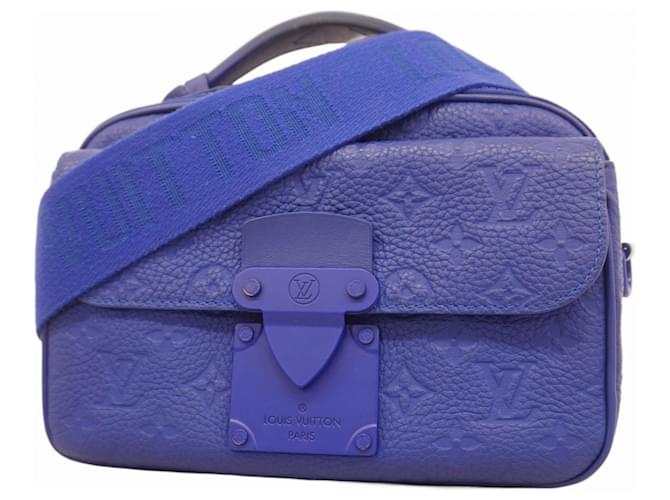 Borsa a spalla blu Louis Vuitton