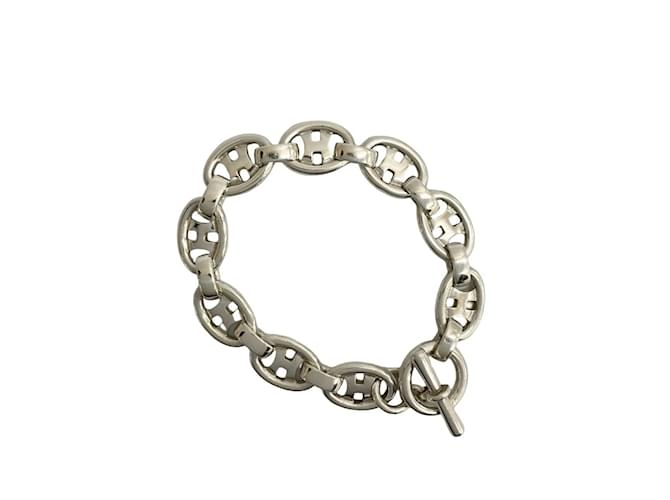Bracciale Charm H Logo Hermès Argento