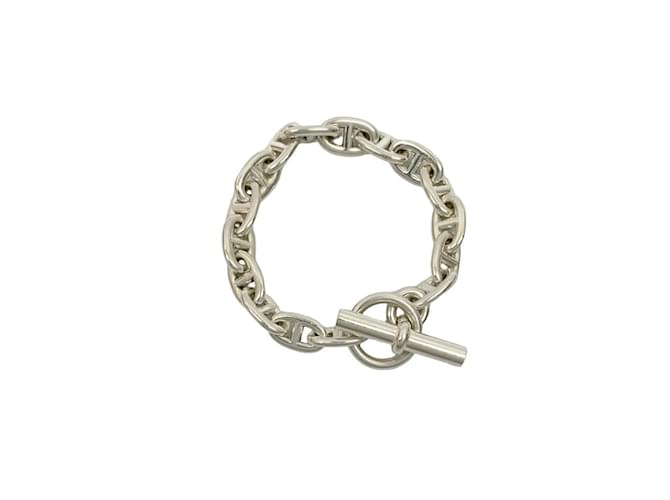 Bracciale Charm Chaine d'Ancre MM in argento di Hermès