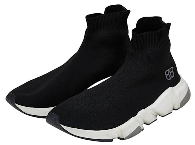 Sneakers Speed Trainer Balenciaga Nero Bianco