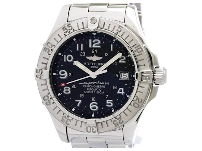 Orologio automatico da uomo Breitling Superocean in acciaio A17360