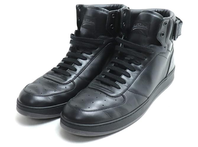 Sneakers alte della linea Rivoli di Louis Vuitton Nero