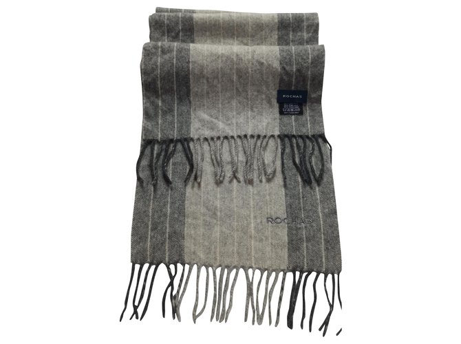 Rochas Sciarpe da uomo Grigio