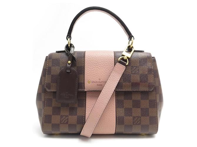 BORSA A MANO LOUIS VUITTON BOND STREET BB BORSA A MANO IN TELA E MAGNOLIA CON MONOGRAMMA Marrone