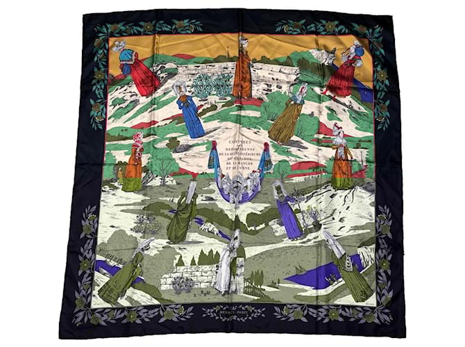 Sciarpa di seta Hermès