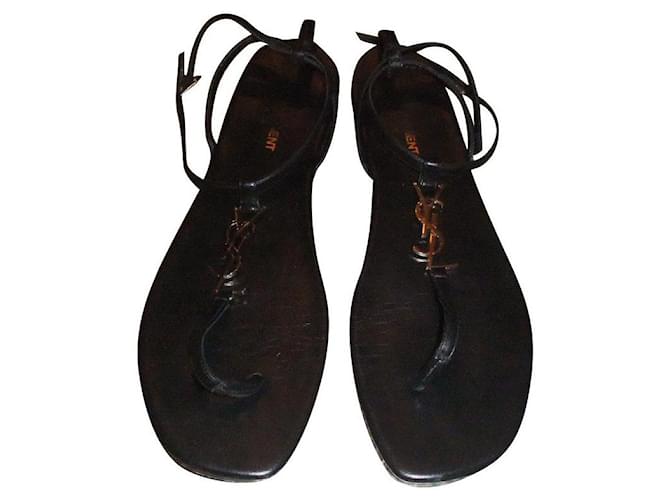 Sandali Yves Saint Laurent CASSANDRA Nero