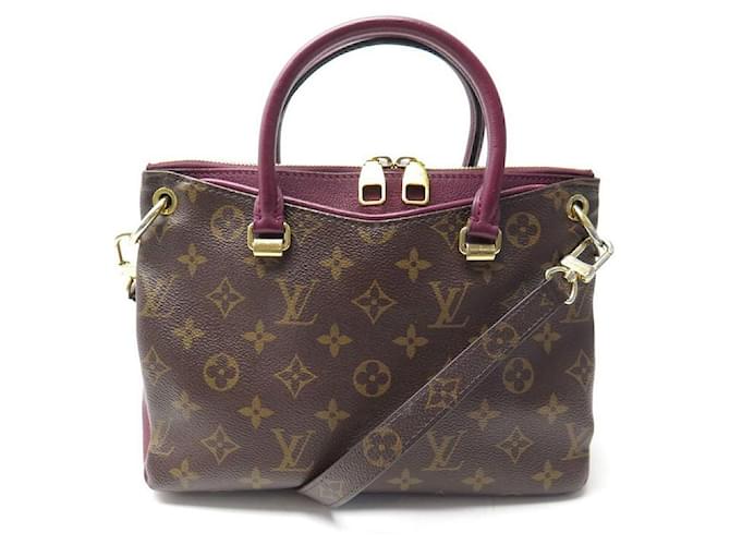 BORSA A MANO LOUIS VUITTON PALLAS BB IN TELA MONOGRAM BORSA A MANO BANDOULIERE Marrone