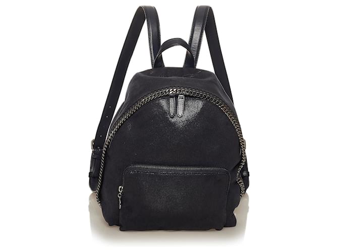 Stella Mc Cartney Stella McCartney Zaino Falabella Shaggy Deer nero