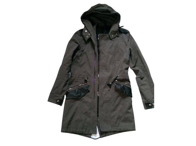 The Kooples Parka khaki Cachi