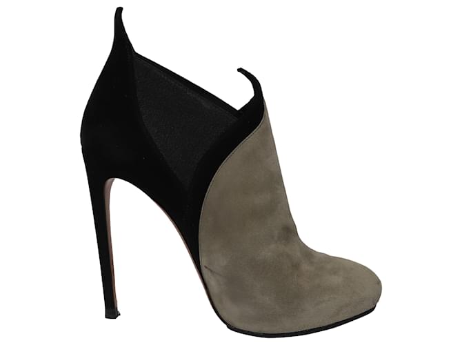 Alaïa Alaia 127Stivaletti mm in camoscio grigio