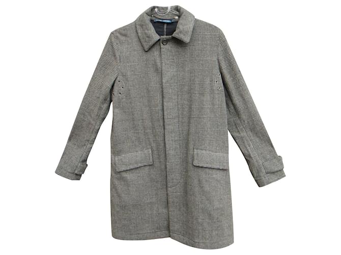 Cappotto Ralph Lauren in tweed taglia S Grigio