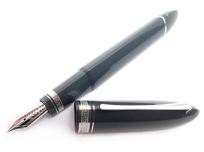 Thomas Wylde NUOVA PENNA STILOGRAFICA OMAS 360 PISTONE RESINA GRIGIO ORO 18K BOX NUOVA PENNA STILOGRAFICA