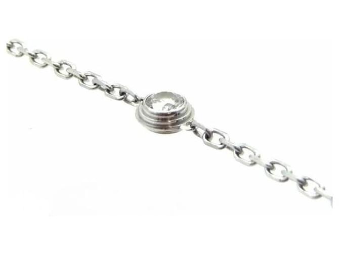 *[Usato] Cartier Cartier Diaman Leger de Bracciale K18WG 1Marca popolare delle donne degli uomini di PD Silver Argento