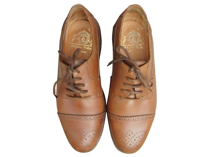 Autre Marque Artigiano calzolaio derby francesi p 39 Marrone chiaro