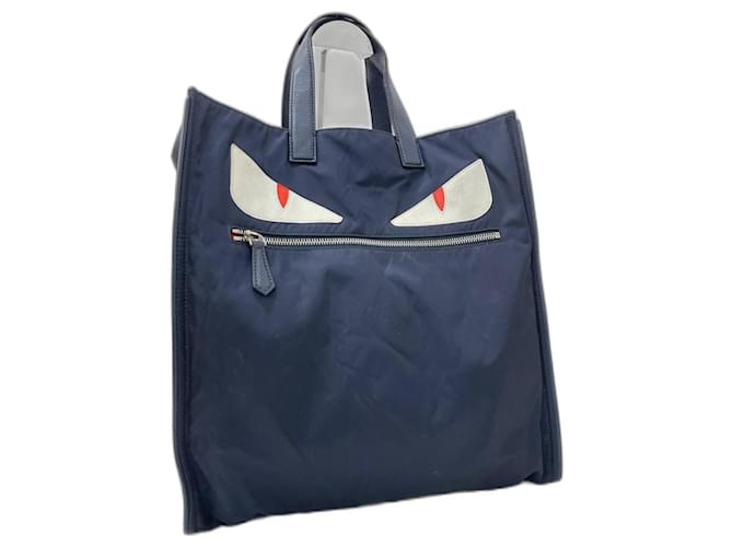 Fendi tote bag unisex Blu