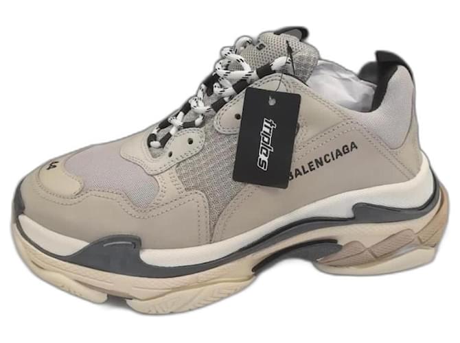Autre Marque Balenciaga Triple S Beige